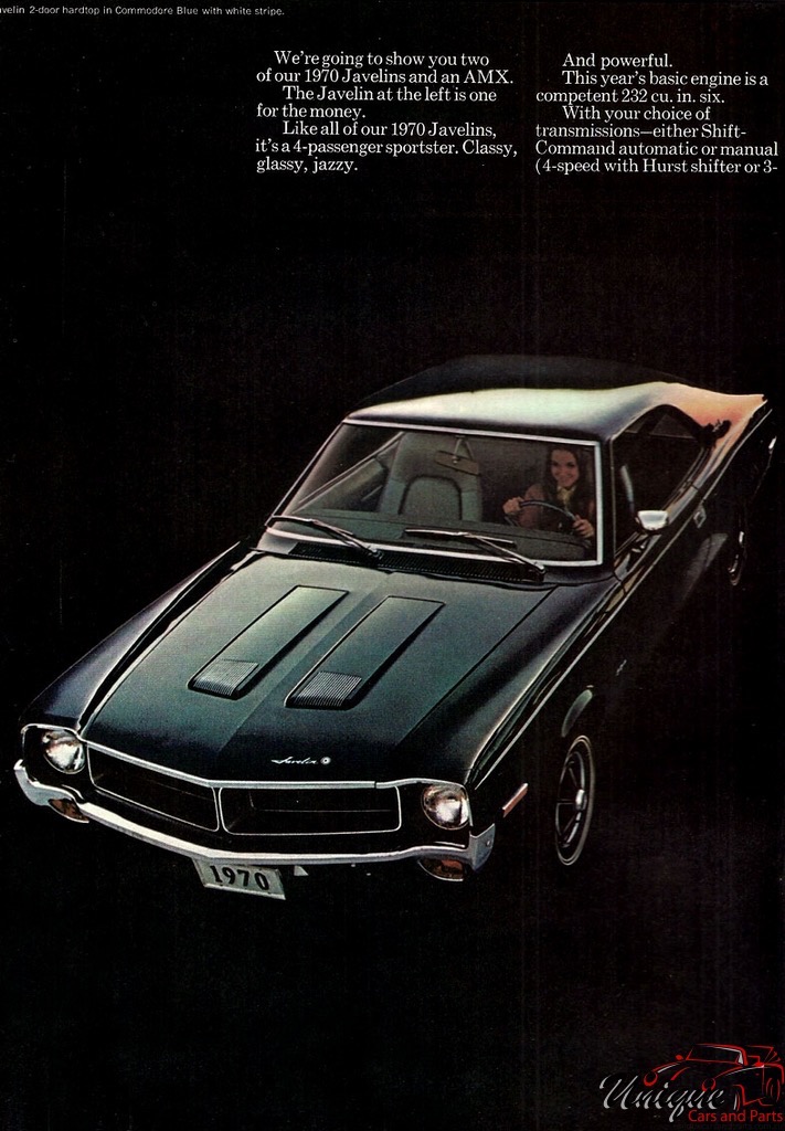1970 AMC Full-Line All Models Brochure Page 2